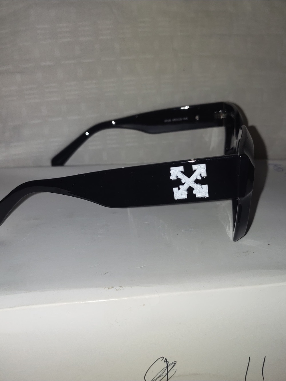 Loewe Black Sunglasses with White Arrow Logo - Designer Style